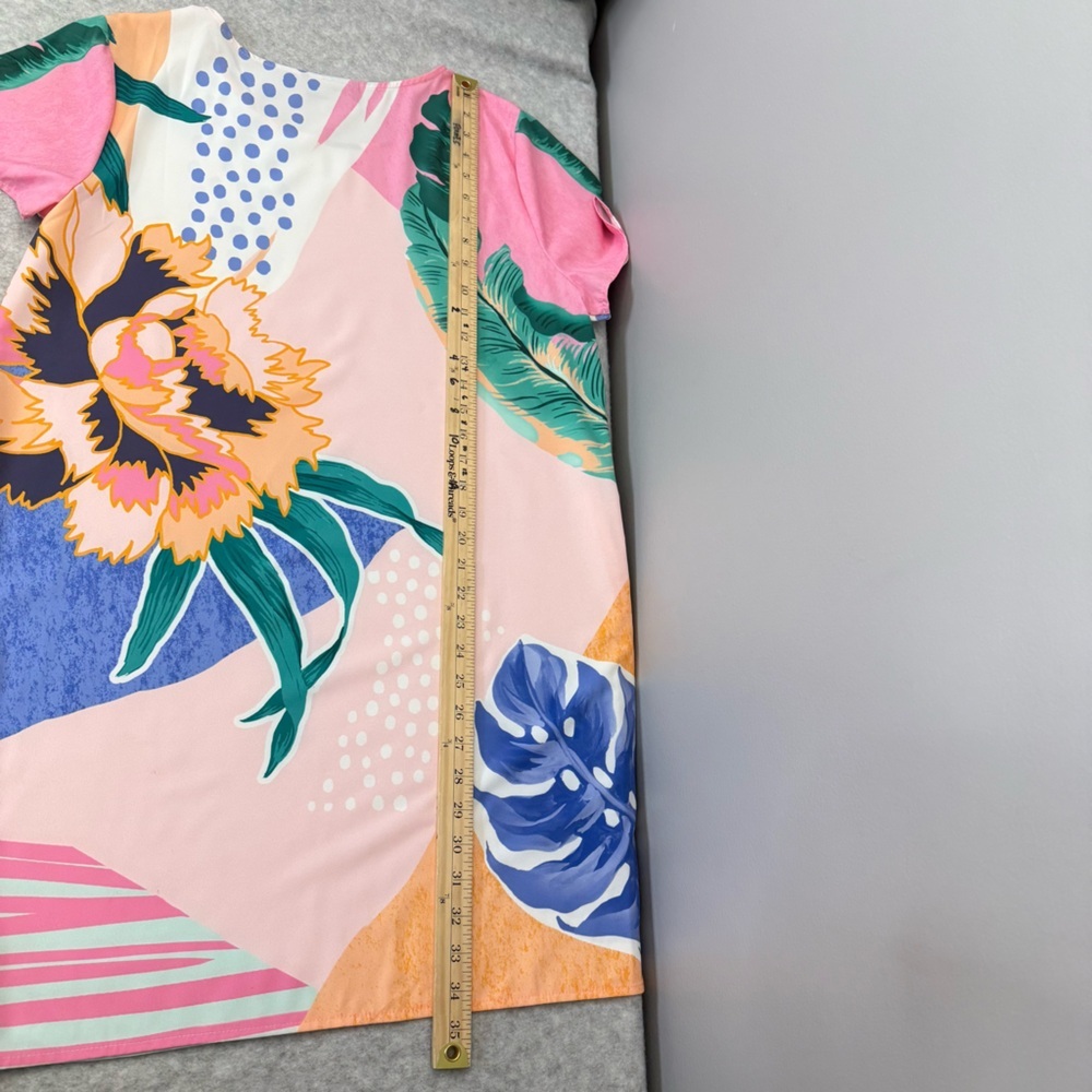 Minkpink Idea of Happiness Tee Dress Multi size Large - Picture 13 of 14